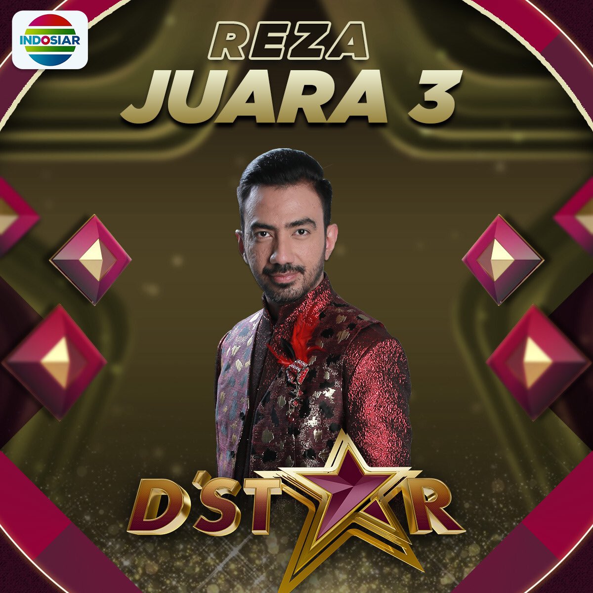 Selamat kepada para pemenang #DSTAR

Juara 1 <a href="/FildanDa41/">Fildan Da4</a> 
Juara 2 Rara
Juara 3 <a href="/DA2_Reza/">ReZa zAKarya DA2</a> 

Ucapan apa nih yang mau kamu sampaikan kepada mereka?
#KemenanganDSTAR
