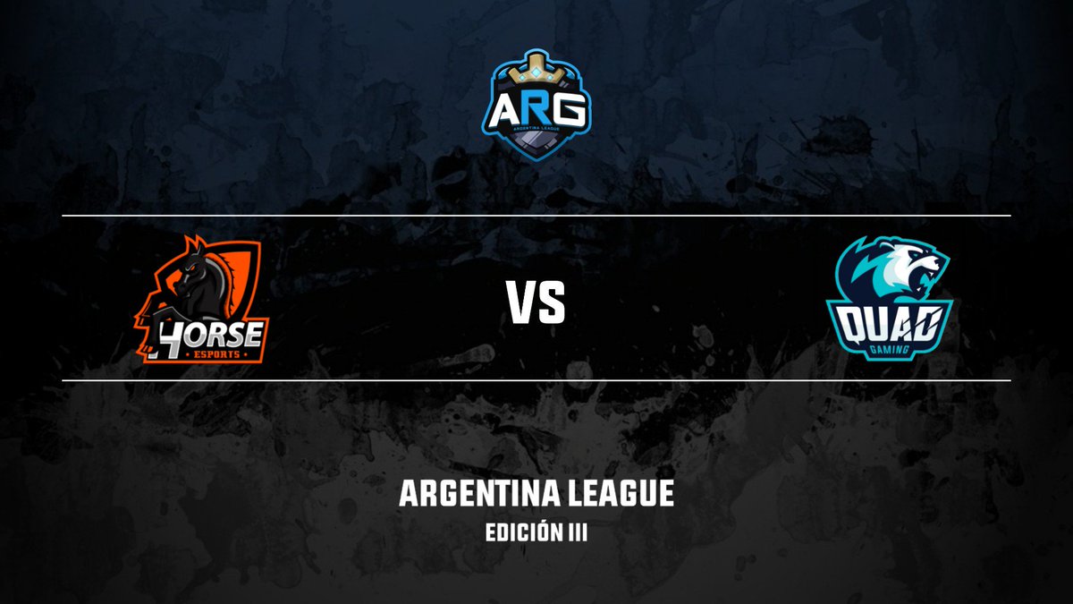 #ARGLeague #Split3

Jornada 4 I Día 1 I Match 3

<a href="/HorseSports_GG/">Horse eSports</a> - @QuadGamingCR
