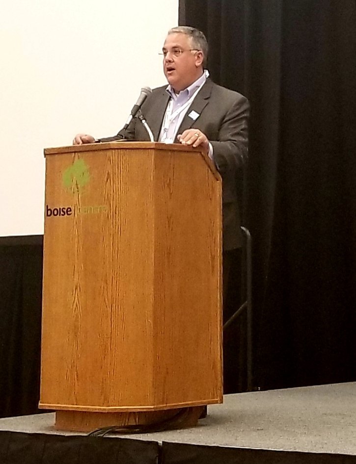 EventsApg's tweet image. Dan James, Deputy Administrator at @bonnevillepower, talking about BPA and the future of #hydropower in the West.

#EnergyintheWest