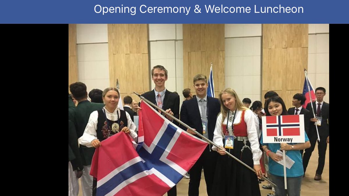 Iverh21's tweet photo. #IESO2019 Team #Norway dressed for success in #Daegu #SouthKorea https://t.co/6NP2VGfy2K