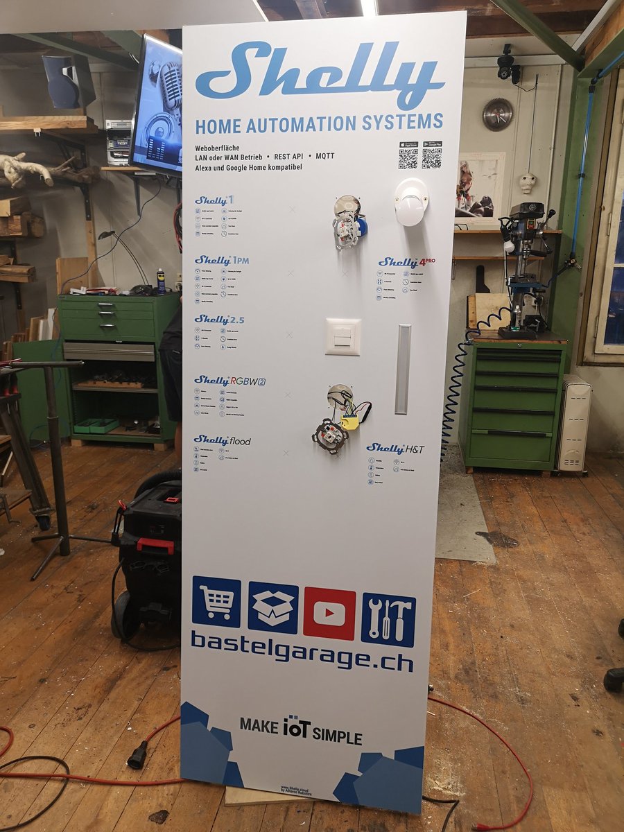 bastelgarage's tweet photo. ⚒️🔩Bau einer Shelly Demowand 🔧
https://t.co/p6OT23Nomo

#shelly #shellycloud #iot #homeassistant #mqtt https://t.co/DYmbYpjt6y