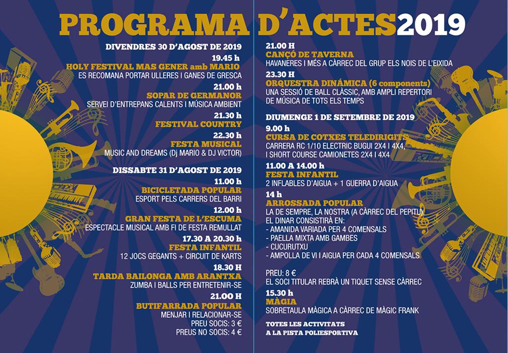 ApvMas's tweet photo. Tot preparat per la gran festa dels veïns i veïnes de #masgener @ApvMas Activitats per grans i petits, molta gresca i bon ambient. Us esperem a tots aquest divendres, dissabte i diumenge a la Pista Poliesportiva! @ajsantcugat @tvsantcugat @totsantcugat @policiastc https://t.co/SNekyXwIzD