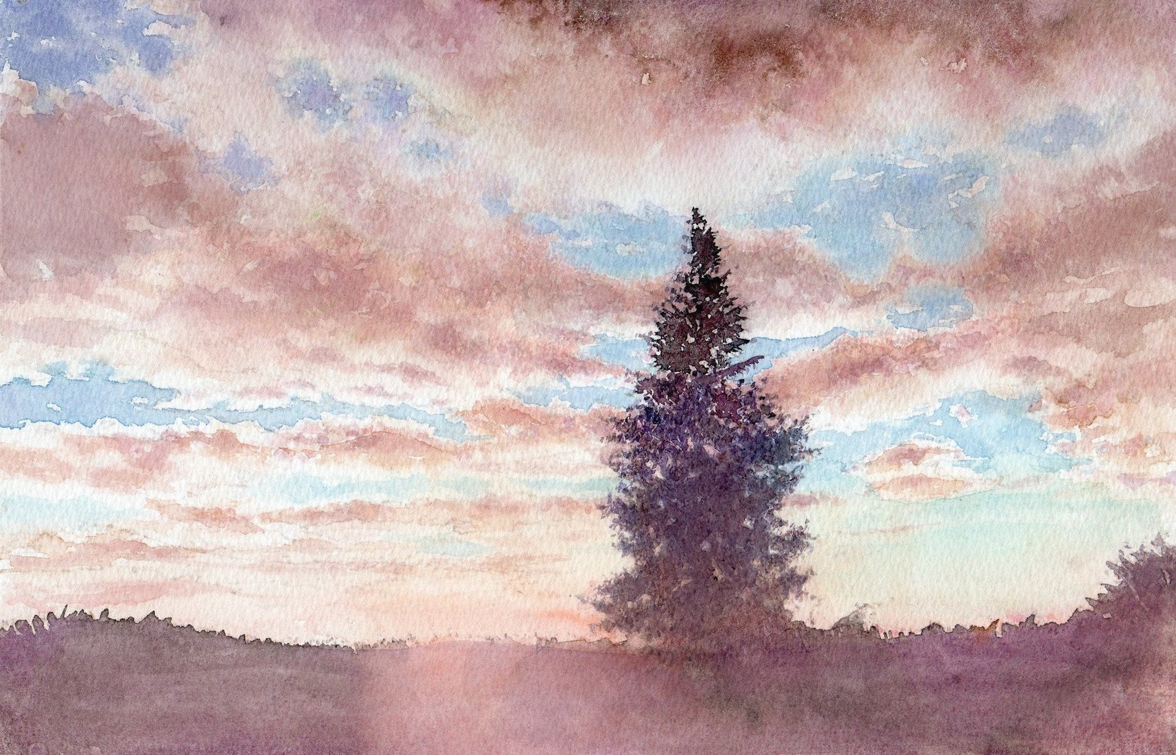 福井良佑 透明水彩 Watercolor on X: 