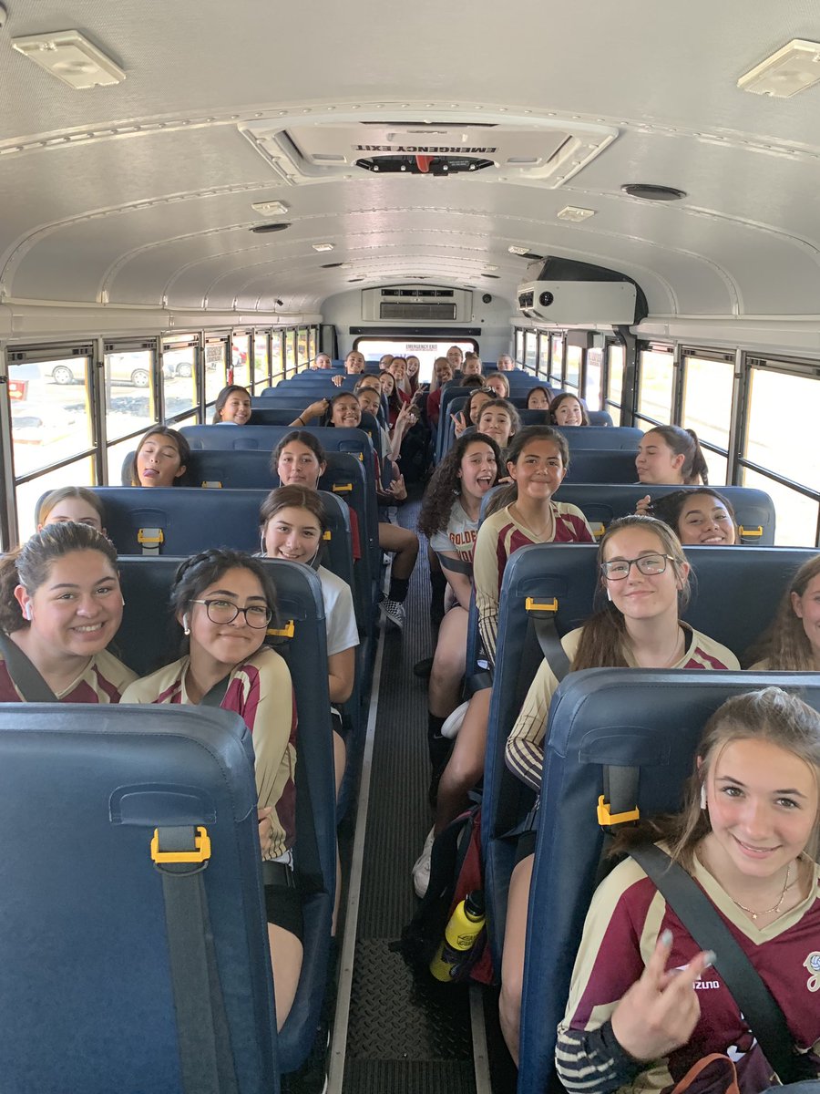 GVCougarVB's tweet photo. In route to take on Clovis East! #cougarpride #gvhsvb #gocougs https://t.co/y2ehB1iVc0