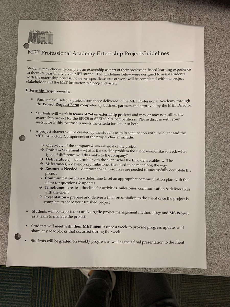 ShawNicco's tweet photo. First day of our Professional Externships! #PeoriaMET PeoriaMETEng #capsnet https://t.co/ypShIoClLd