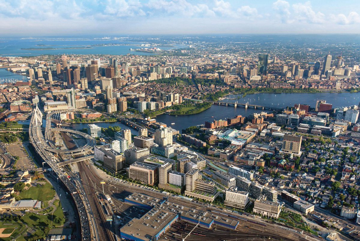 Curious what CX looks like from above? This #TourTuesday, we're showing you bird's-eye views from 2015, 2017, and last week, PLUS a rendering of what we anticipate CX will look like upon completion. ❤️
#cxherenow  #bostondevelopment #realestate #cre