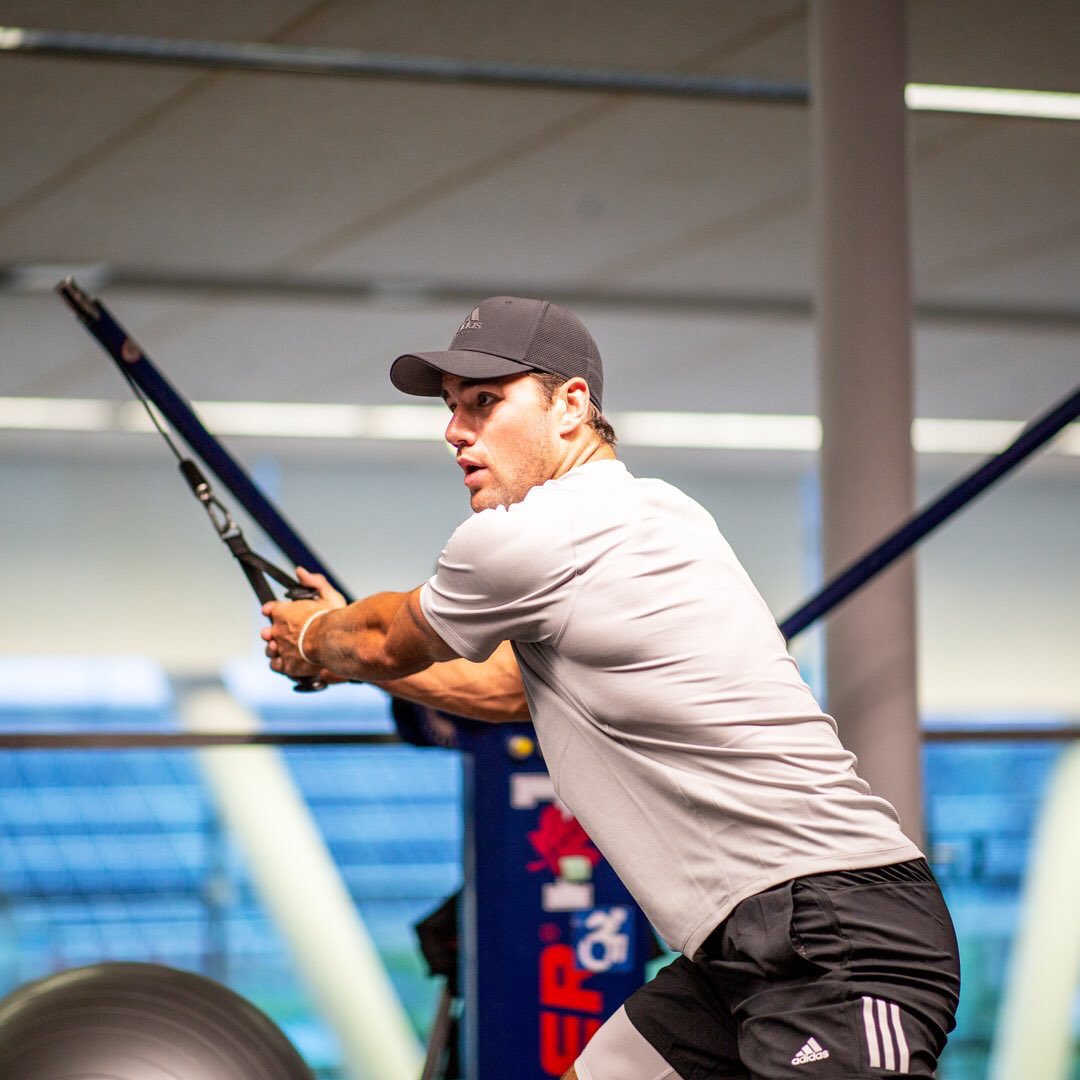 NoVa_Caps's tweet photo. #ALLCAPS @tom_wilso gettinβ after it at @BioSteelSports #biosteelcamp this week in Toronto. (π· @M_Nichol) https://t.co/oZlZzZgnXB