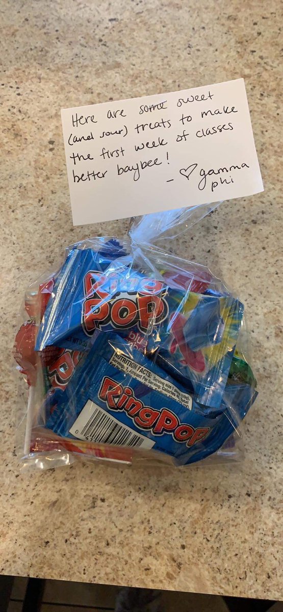 We hope your semester is as sweet as you girls! 💕💕💕 @GammaPhiBetaGV