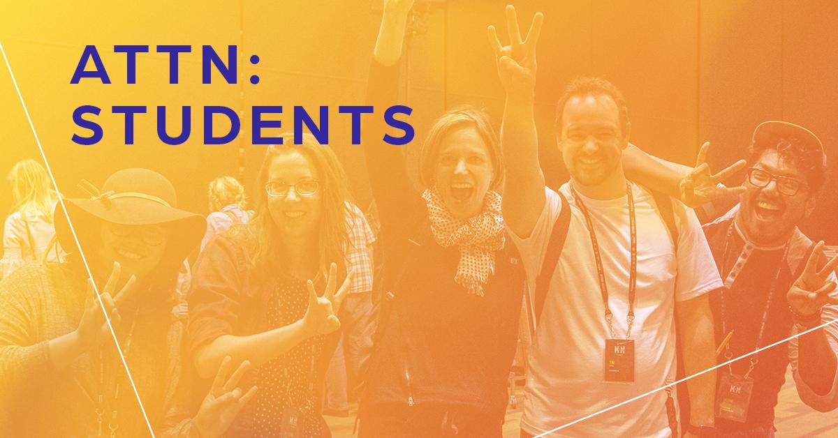 phxdw's tweet photo. Are you a student wondering if the Beyond Design Conference is worth it to attend? Short answer: YES. Need more? We've got 4 great reasons for you here: https://t.co/Vml5gqIzQv. #phxdw #designstudents#evolvedesign #aiga #aigaaz #phxdc #graphicdesign https://t.co/mpAXOYT4Vo