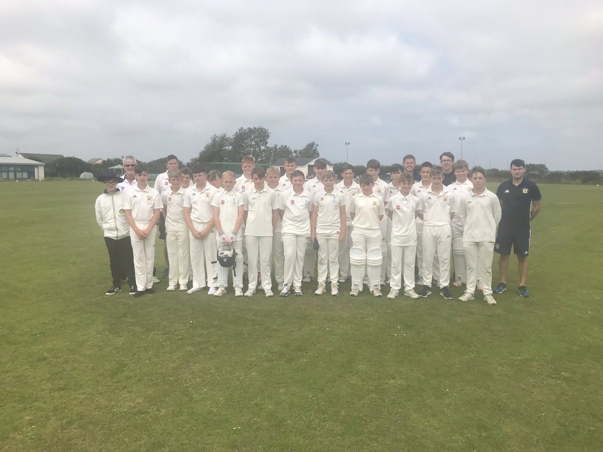 moss2415's tweet photo. Big thanks to @PembsJnrCricket @JonTsports and @NeylandCC125 for being fantastic hosts to @NEWalesCricket U13s over the bank holiday weekend. Lots of exciting cricket and tons of enjoyment in the Welsh sunshine 👏🏏😎 #regional #cricket #tour #sunshine #development https://t.co/4unjigGaXM