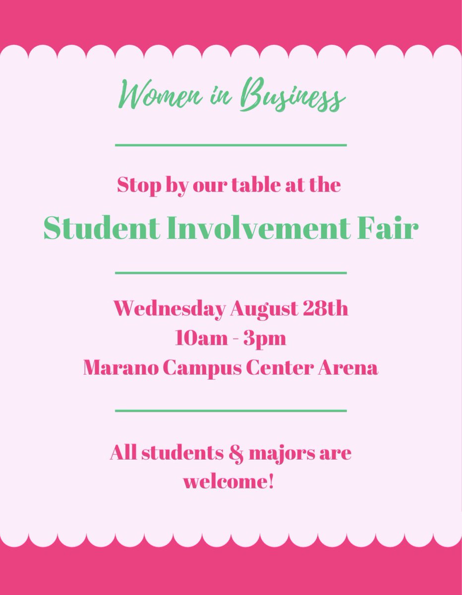 WIBOswego's tweet photo. We’re hoping to see lots of new &amp; familiar faces tomorrow at the Student Involvement Fair. Stop by to grab some candy, meet the e-board, and learn more about our organization!💓🍬 https://t.co/N8YftiusF5