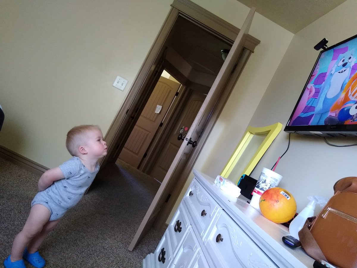 When <a href="/jackblack/">Jack Black</a> is on Yo Gabba Gabba....the mini me is completely in awe. Without a doubt, my baby boy's favorite episode (we watch this one a lot). Thanks for being awesome Jack!