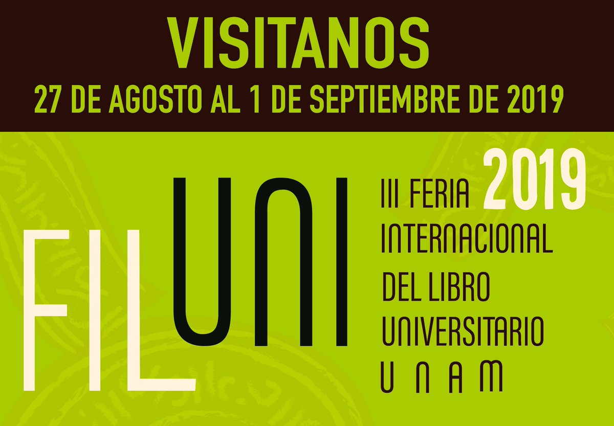 Aseuc_Colombia's tweet photo. Visite la Librería Unilibros de Colombia en la 3ª Feria Internacional del Libro Universitario #Filuni en la @UNAM_MX / Del 27 de agosto al 1 de septiembre @mexico en el Estand F6 https://t.co/KkbgquDRyu