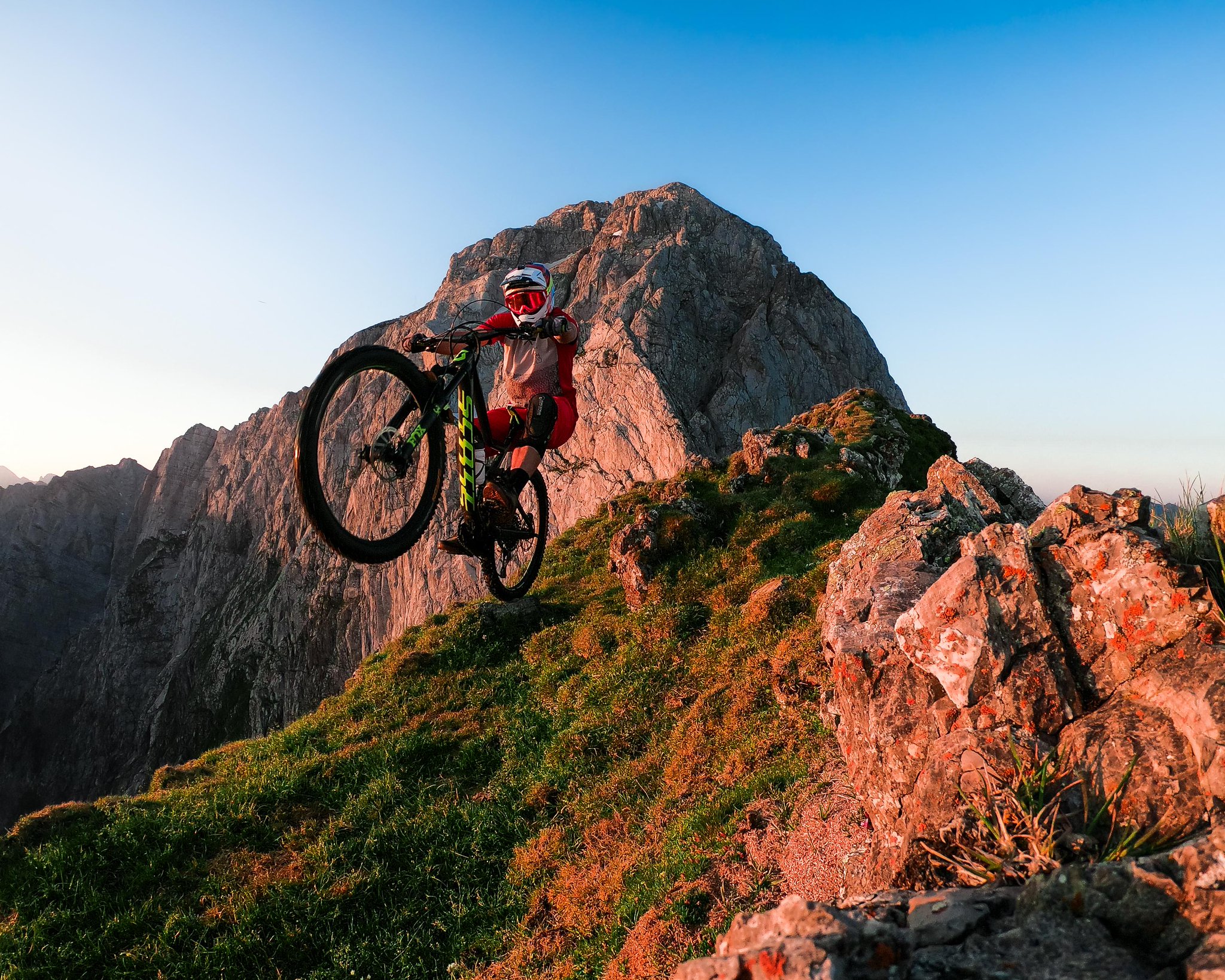 extreme downhill mountain biking gopro