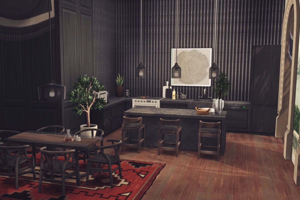 felixandresims's tweet photo. The KICHEN kitchen collection: here a serving suggestion how it will look like in my 'old trading post' :) . According to @hey_harrie we are 74% done and it will be available early access beginning of September! https://t.co/1OaIZATNQB