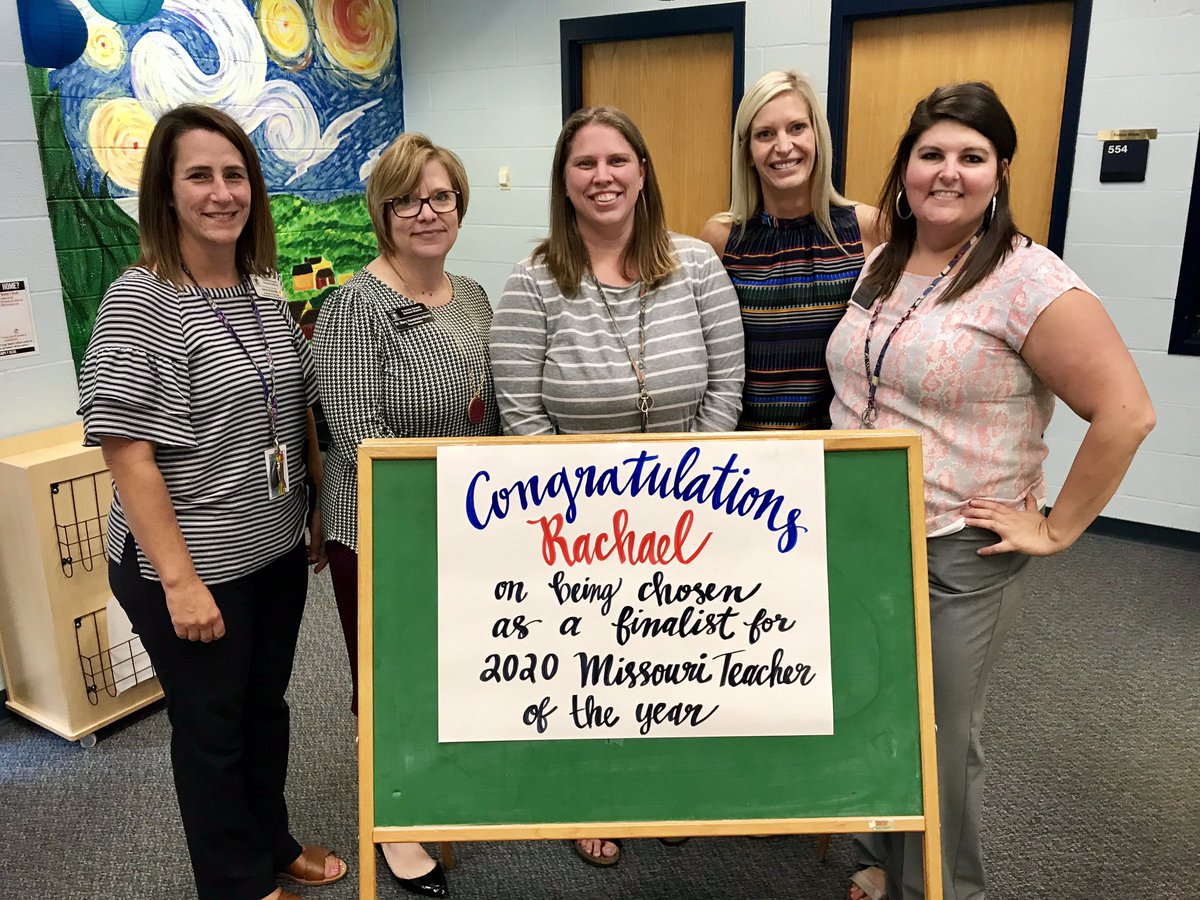 mattdeichmann's tweet photo. A huge FHSD S/O to @MrsWilcoxInd, she has been selected by @MOEducation as a 2020 MO Teacher of the Year finalist! Could @FrancisHowell have two MO TOY in a row? We’ll see! #FHSDPride #BacktoBack @walkercc2525 https://t.co/V2WclMgztf