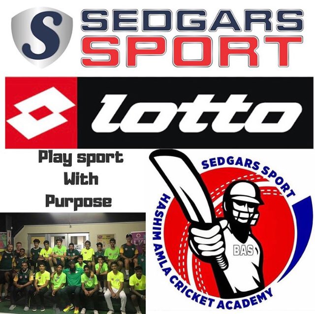 Sedgars_Sport's tweet photo. •SedgarsSport•LottoSport •SedgarsSport Hashim Amla Cricket Academy Sedgars Sports is the sole distributor of BAS in South Africa.Also stockists of other international brands.
For enquiries please Contact : 
Info@sedgarssport.co.za 
Kzn@sedgarssport.co.za 
Pe@sedgarssport.co.za https://t.co/P3qdMAMrzr