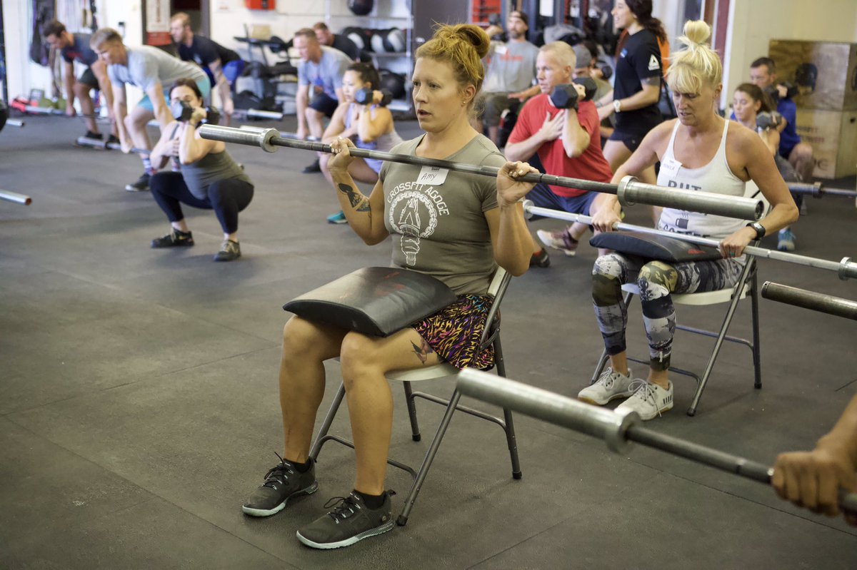 CrossFitCourses's tweet photo. A participant at the CrossFit Preferred Course for the Functional Adaptive Trainer learns how to coach barbell work for seated athletes.  

For more information on the course visit: https://t.co/kMwt4MfzKF

#CrossFitCourses #CrossFitTraining https://t.co/j5Wxpd6JIe