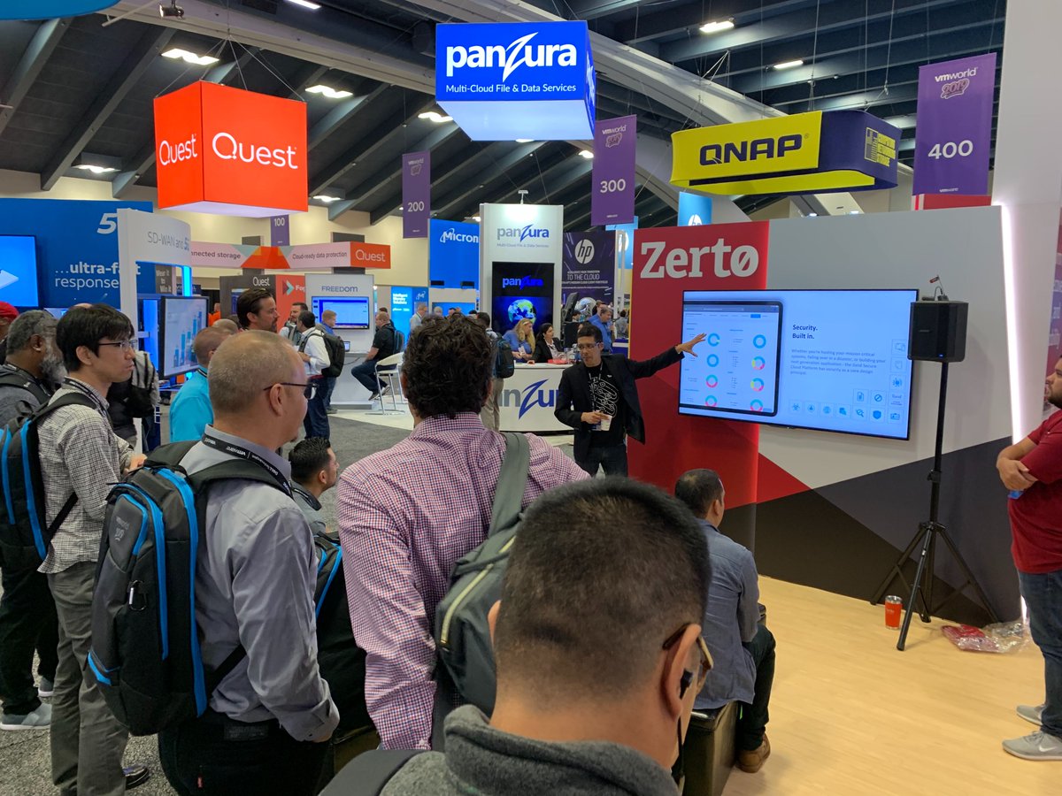 ilandcloud's tweet photo. Omar Torres will be back at the Zerto booth (435) at 3:30 p.m. to discuss how iland and @Zerto are simplifying the journey to cloud and to IT resilience. Pablo will be there, will you? #VMworld #VMworld2019 #LevelUp #L3v3lUp #levelUPiland https://t.co/1NeKGJjP2S