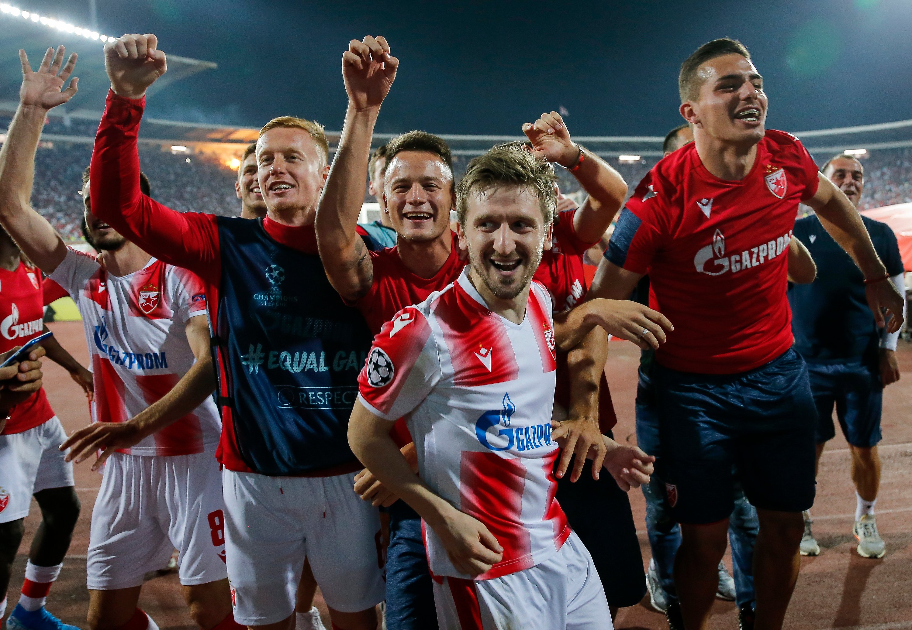 FK Crvena zvezda in English on X: WE ARE CHAMPIONS LEAGUE! #FKCZ #UCL   / X