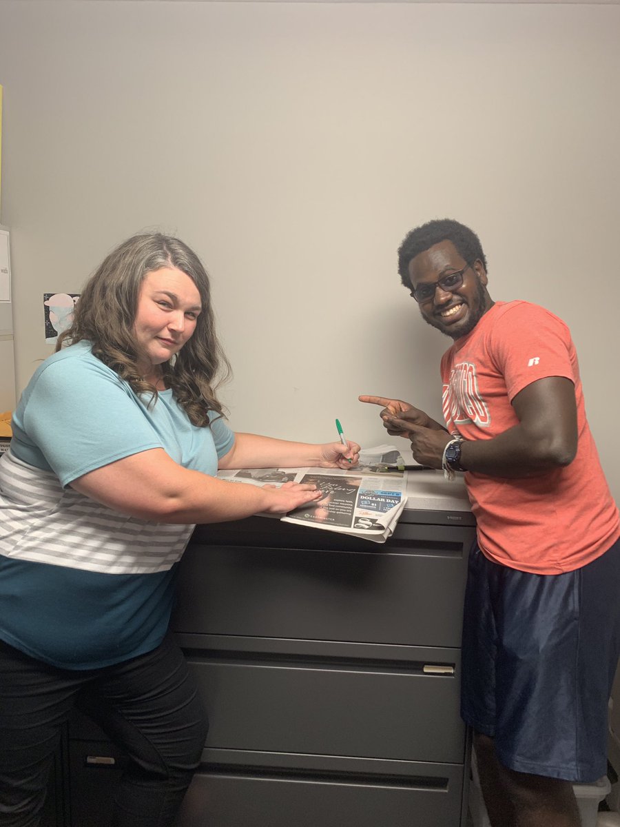 TMJoseN's tweet photo. @WSU_AdvisorLAS I met my world model. Now you guys get a chance to meet her too. Go LAS! Go Shocks! 🌻🌻🌻 https://t.co/DxLtk8x30H