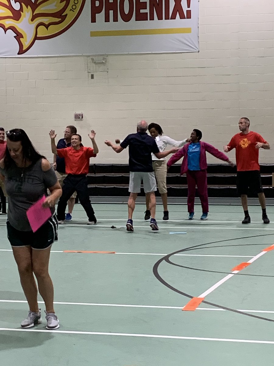 Incredible PD session today with @MCHS_PE & @awheeler_wheels!  Thank you for sharing your sport education model with @nnschools HS HPE teachers! #GenZPE #NewportNewsPE #studentownership #profileofagraduate