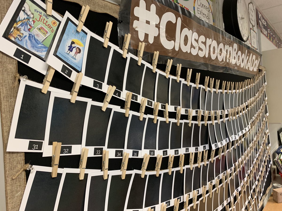 RedmondStacy's tweet photo. Day 2 of a new school year❤️ 
#classroombookaday #AdaPride @AdaFHPS #welovebooks #rangerstrong https://t.co/WwzF8th7Tb
