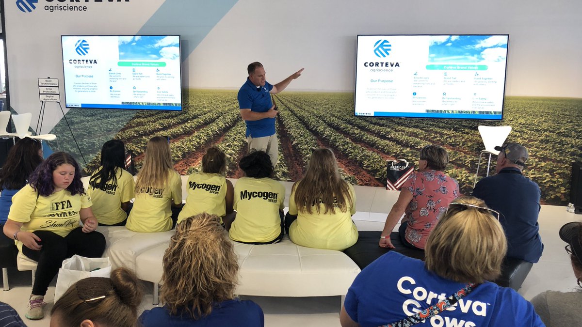 CortevaUS's tweet photo. That's a wrap on #FPS19 day one. Check out some pics from the day and hopefully we'll see you tomorrow. #ExploreCorteva https://t.co/iyoFFr0KyJ