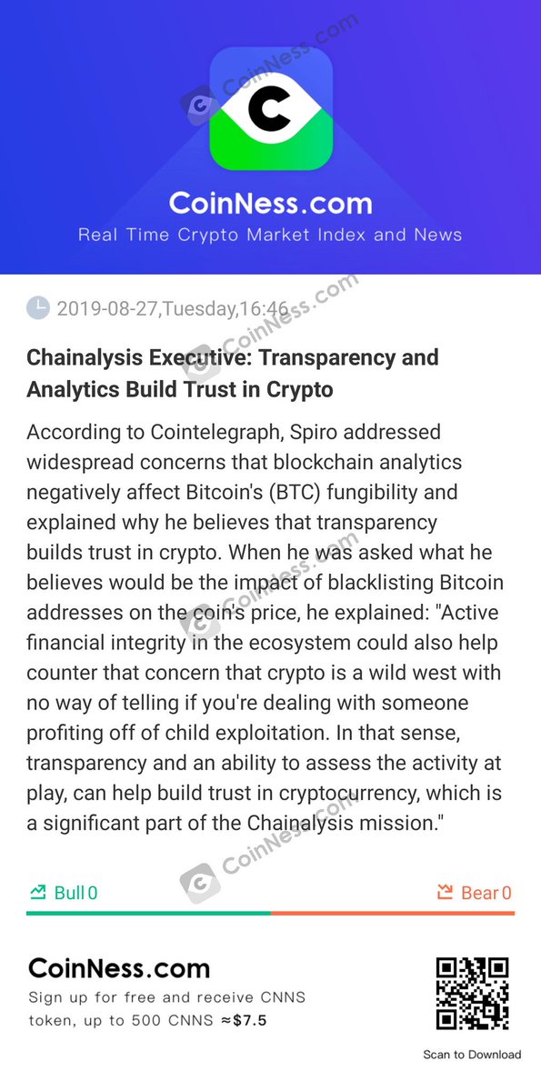 FMacAulay3's tweet photo. [Chainalysis Executive: Transparency and Analytics Build Trust in Crypto]

According to Cointelegrap...

https://t.co/tTCP2CiNBD https://t.co/ffUNlRQ6Tm