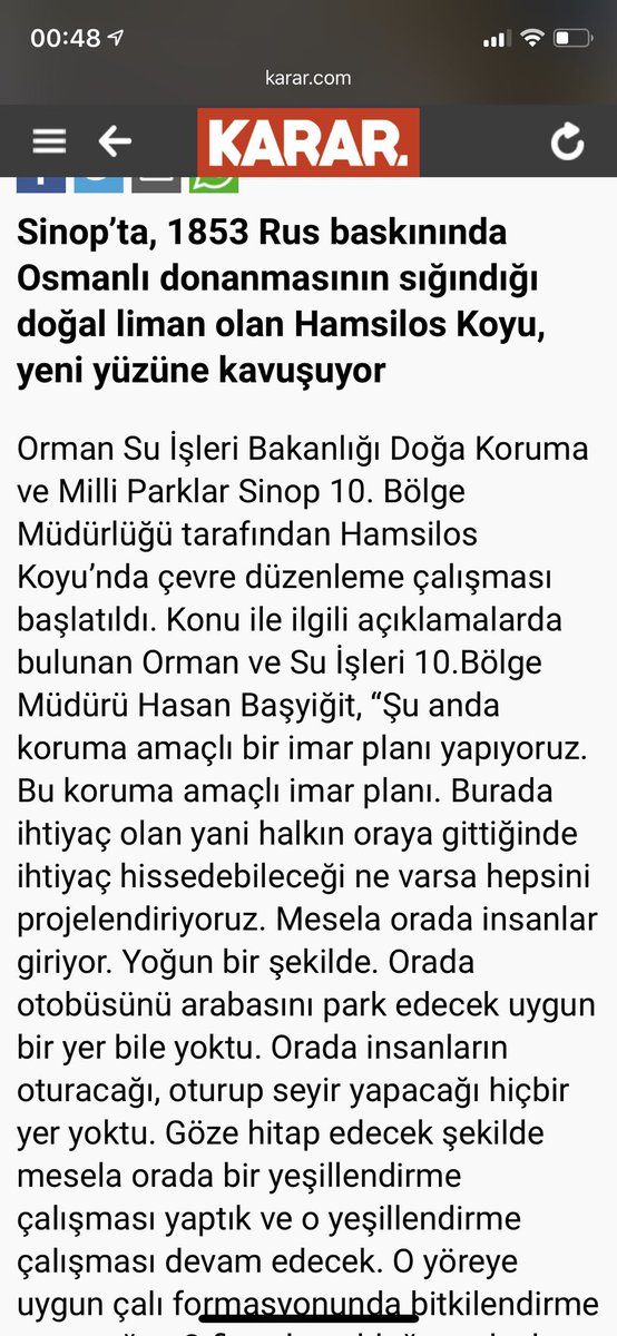 Türkiye’nin en değerli yerlerinden hamsilos 😔 Ülkemizin tek fiyordu doğa harikası bir yer.  Ama son hali insanlar piknik yapsın diye dizayn edilmiş!!! Herkes heryerde piknik yapmak zorunda mı gercekten??? <a href="/sinopbel/">Sinop Belediyesi</a> <a href="/SinopValiligi/">T.C. Sinop Valiliği</a> <a href="/sinoporman/">Sinop Orman İşletme </a>