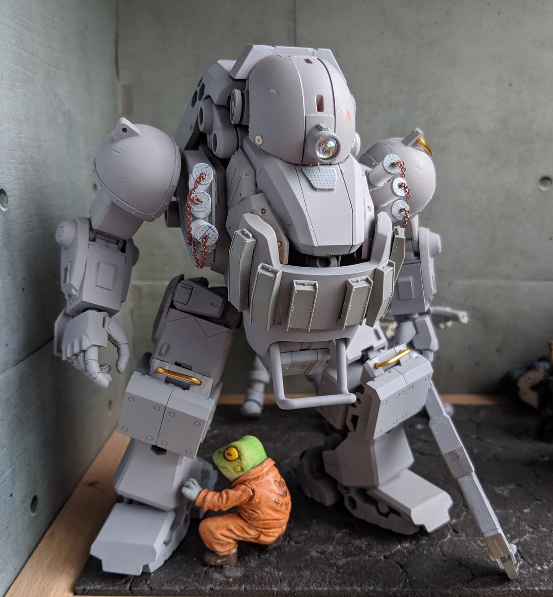 スエキチ ケロッグ A Twitter おはようごじゃいますʘ ʘ これ以上やっても蛇足になりそうなんで塗装にそろそろ入ろう