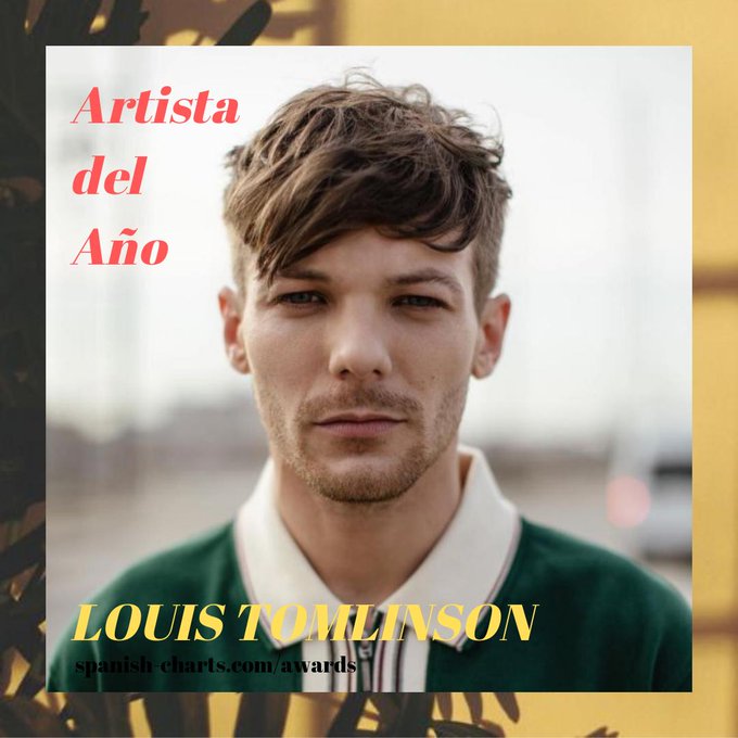 1DHQDailySave2's tweet photo. Spanish Charts Awards 2019 #SCAs2019 

RESULTS (thread)

Louis won 3 nominations 💪😘

Louis lost 2 nominations

Thank you to everyone who voted 

List of all winners in all categories 👇
https://t.co/gvuULVmeGv https://t.co/4KO71JlzjV
