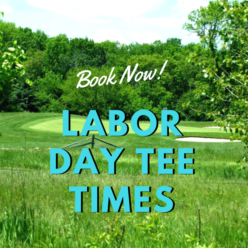 Get ahead of the game and book your Labor Day weekend round today! Reserve your tee time in no time here : fire-ridge-golf-club.play.teeitup.com
