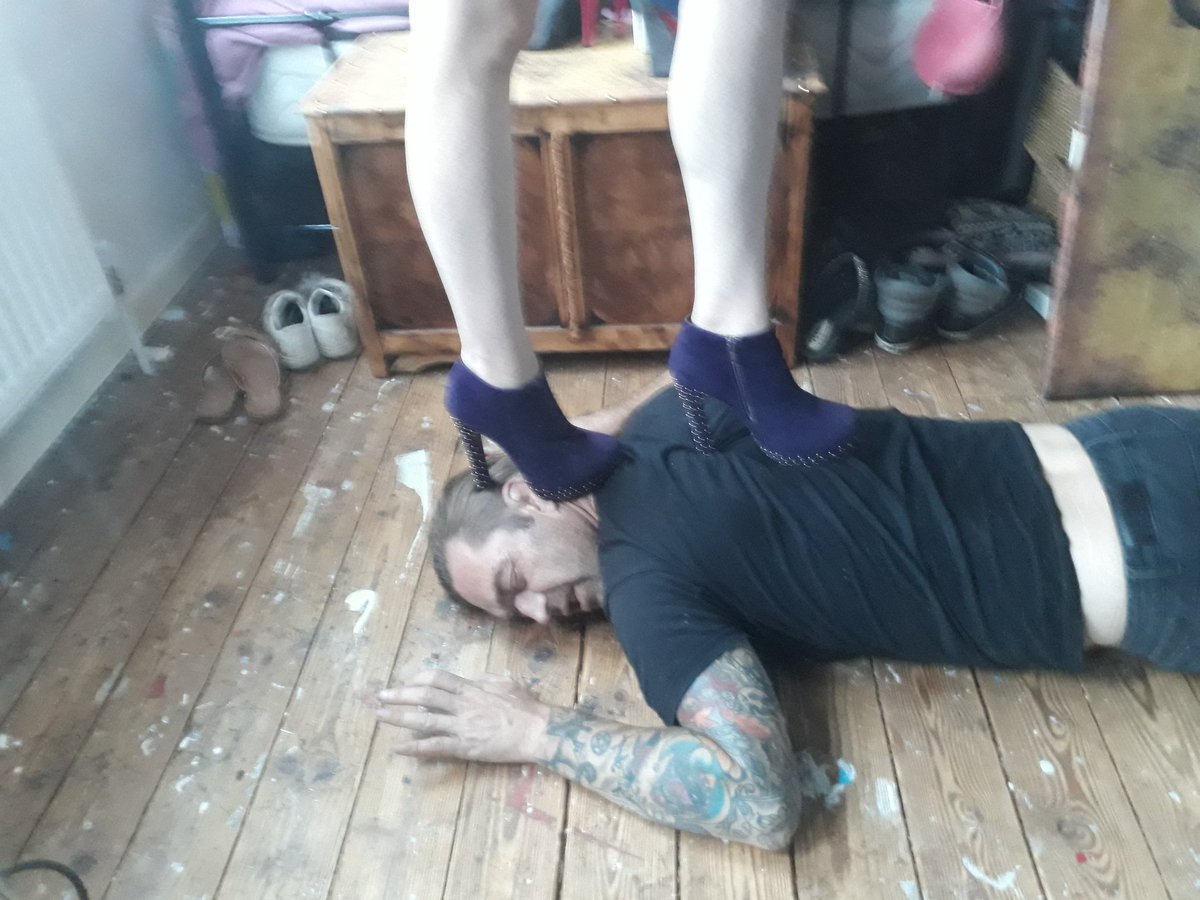 TrampleUk's tweet photo. Just under a hour to go before tonights voting is over for @LadyXofukstomp slippers my alarm clock competition #ukstomp #trampledangel #ladyx #trampling #bdsmgame #bdsm #femdom #crush #fooffetish https://t.co/1VXDc01id1