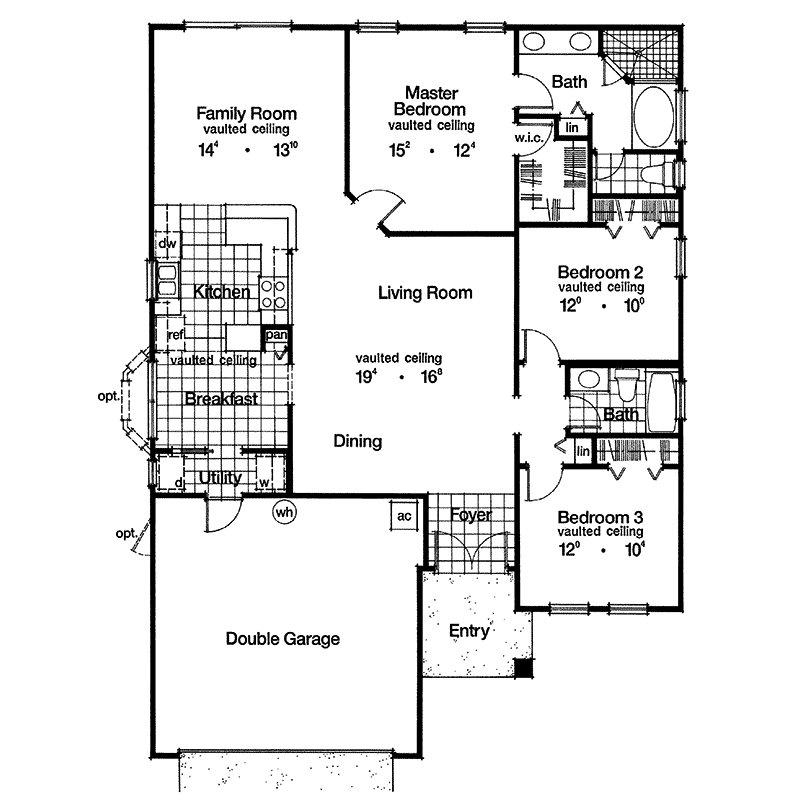 House Plans And More On Twitter Vaulted Ceilings Throughout This