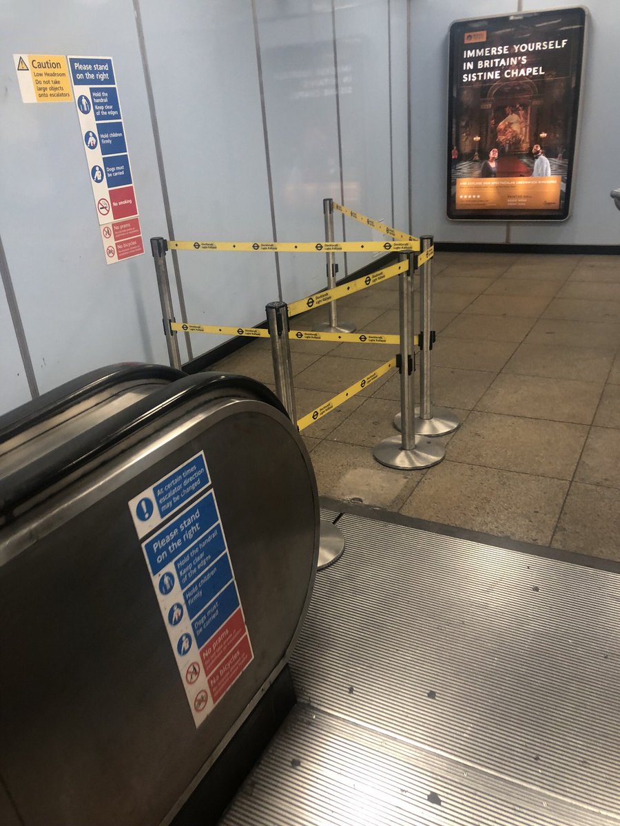 CSarkEscalator's tweet image. Both Upper and Lower Down out of action... sorry!