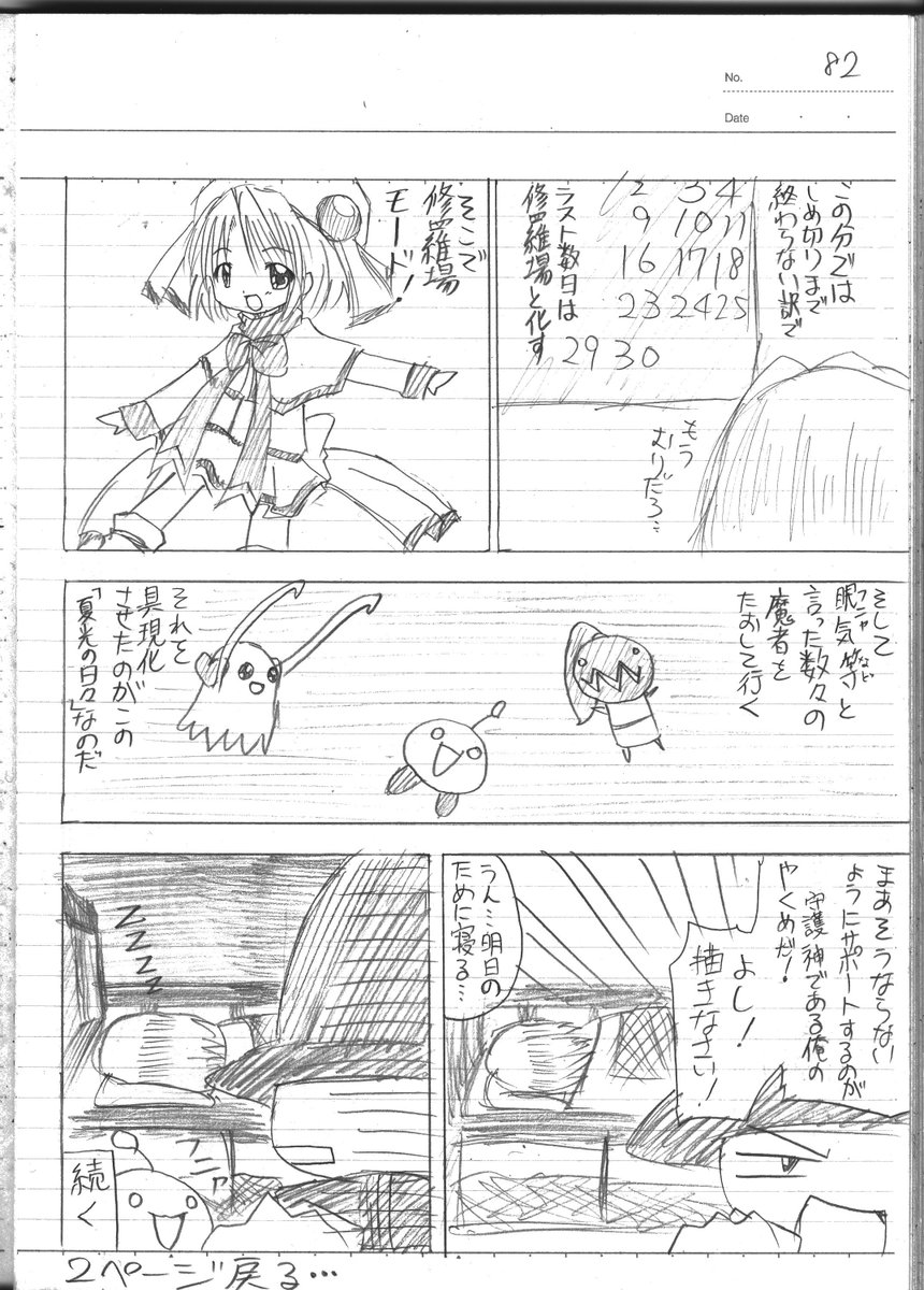 この時期は締め切りを決めてやってたみたいだね。
今は特に気にせず、完成さえすればいいのさ。体力的にも。
以上で「夏光な日々その7」は終了です。
続きはモーメントから移動して下さい。
 