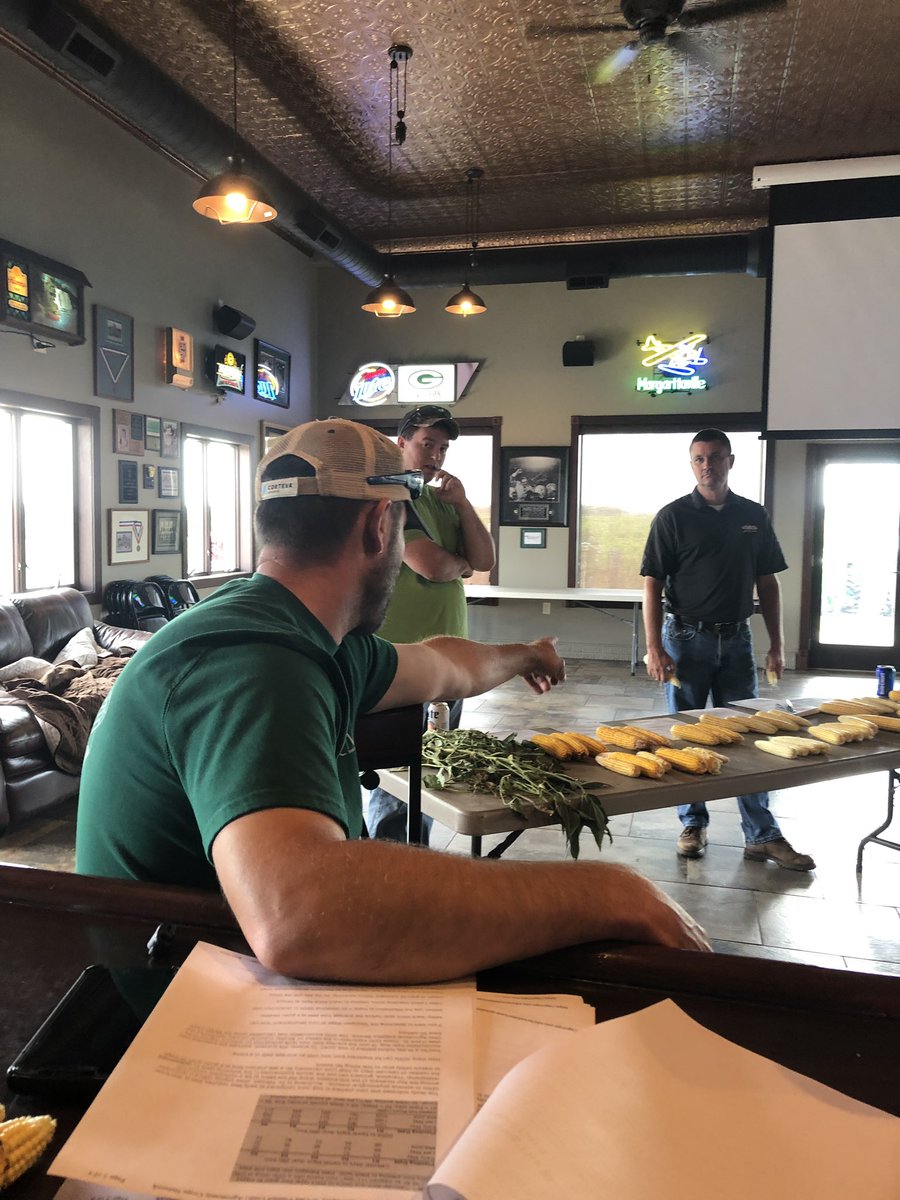 Preparing for 7th annual Michlig Crop Tour tonight, starts Thursday at 8 am, more to follow than