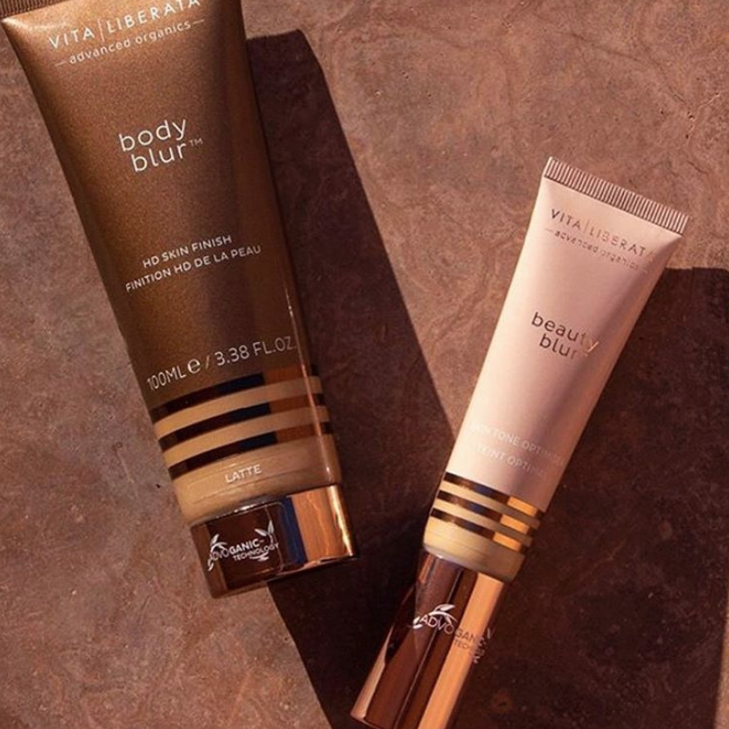 The ultimate dream team 👯‍♀️ Body Blur and Beauty Blur both blur imperfections while creating an instant glowing tan. Deeply hydrating, our glowing must haves will leave your skin silky smooth. Shop yours online at vitaliberata.com. #VitaLiberata