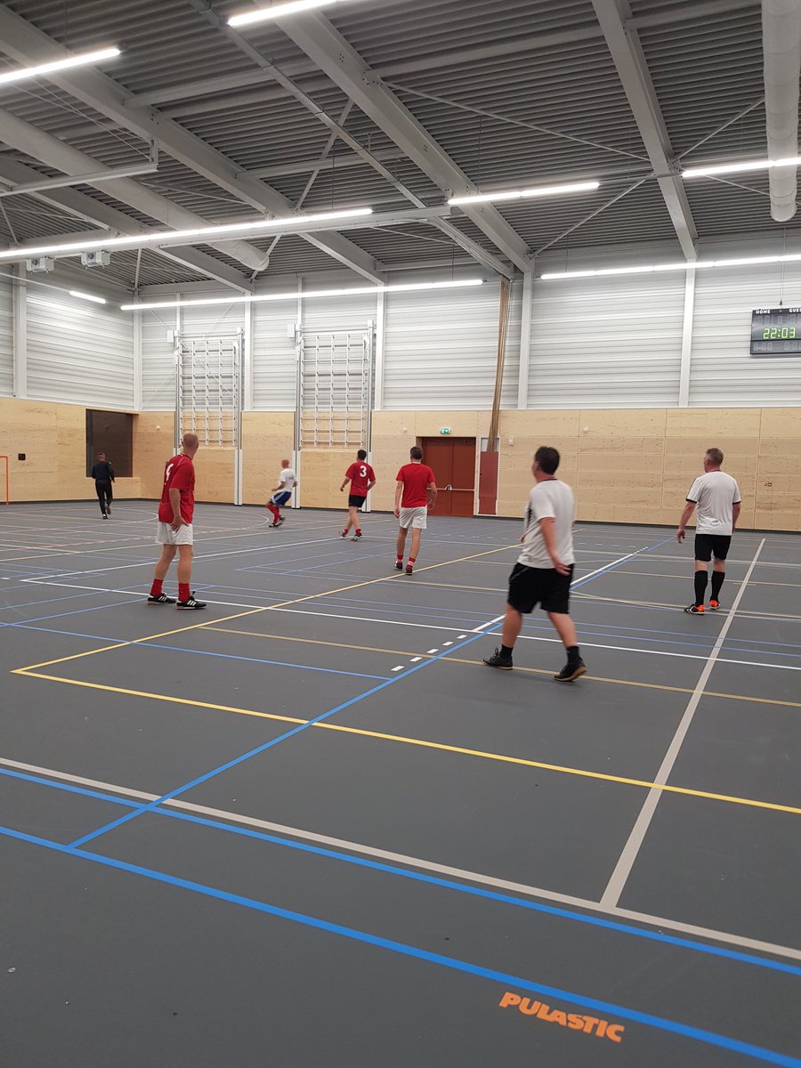 Ook de D.A.F.  los in de nieuwe sporthal Workum. Prachtige accommodatie , mag Workum trots op zijn !