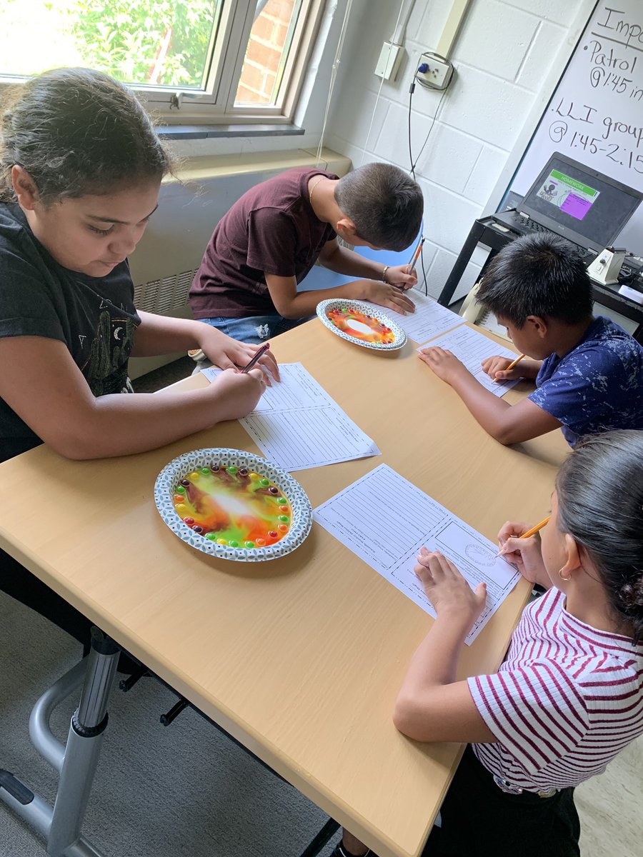 Hybla5th's tweet photo. 5th grade had an awesome day today figuring each other out with math, picking out books to read from our classroom libraries, and doing our first science experiment of the year! Bring it on 5th grade! https://t.co/yvKBC7K8cB