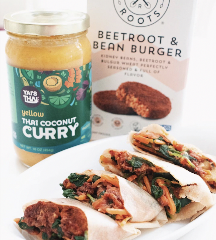 CocoByNUCO's tweet photo. 100% plant-based coconut wraps for all your veggie wrap needs 🌿Made by @greencleanlivin &amp; inspired by @madebymorrea 👯‍Wrap deets: 1 @strongrootsusa veggie burger, zucchini, carrots, tomatoes, &amp; baby spinach all wrapped in our Original Coconut Wrap 🌯 #cocobynuco #nucowraps https://t.co/qgUnQTwVjM