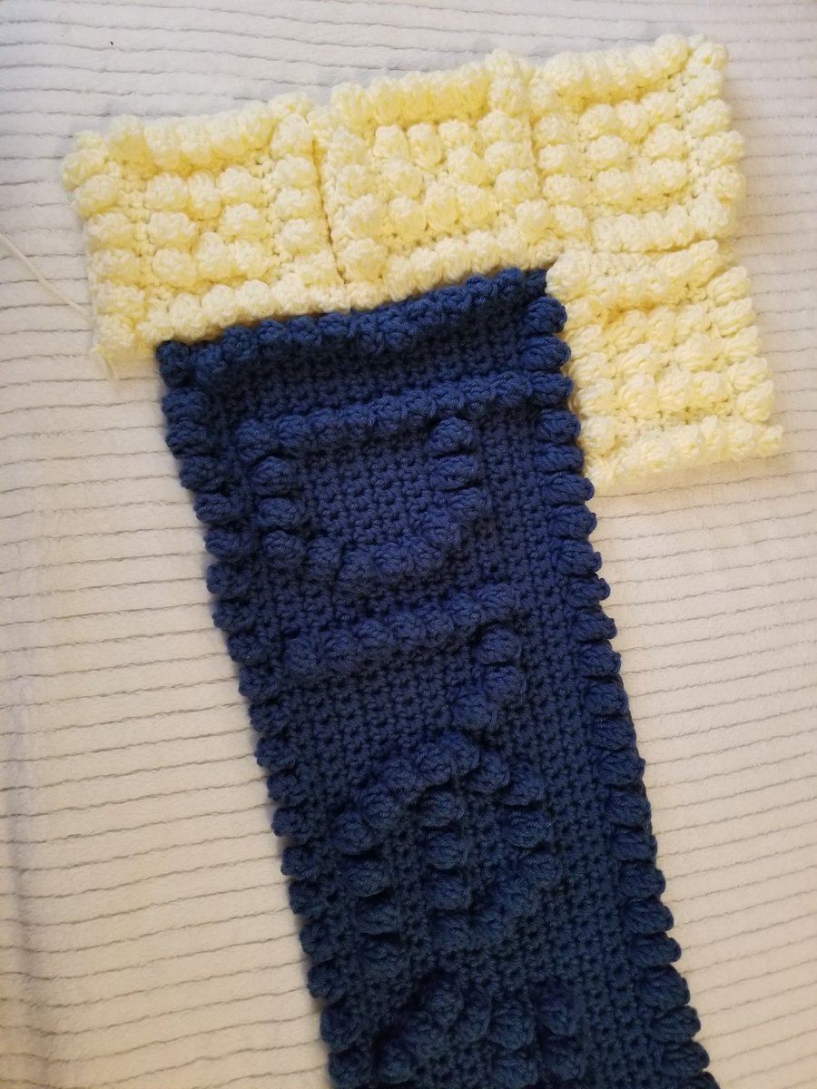 DerrickJeter10's tweet photo. Starting the week off with a new afghan. So far every stitch is in place! ๐ #crochet #yarnspirations #blanket #yarn #yesyarnspirations #baby #handmade #home #happy #entrepreneur #spring #creative #menwhocrochet #dream #inspiration #hustle #family #motivation #diy https://t.co/3neCmI9PCL