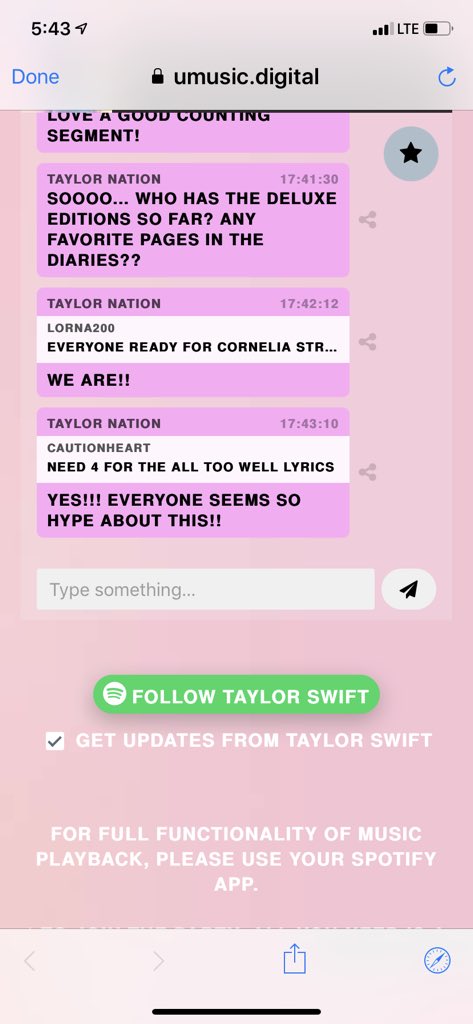 alienokapi's tweet image. I’M CAUTIONHEART AND NOW IM DEAD. THANK YOU @taylorswift13 AND @taylornation13 FOR HOSTING THIS LISTENING PARTY AND BEING HYPE ABOUT DELUXE #4 FOR THE ALL TOO WELL LYRICS WITH ME 😭💖🦋 -  peep my tumblr? Redreputationlover 🦋🦋🦋