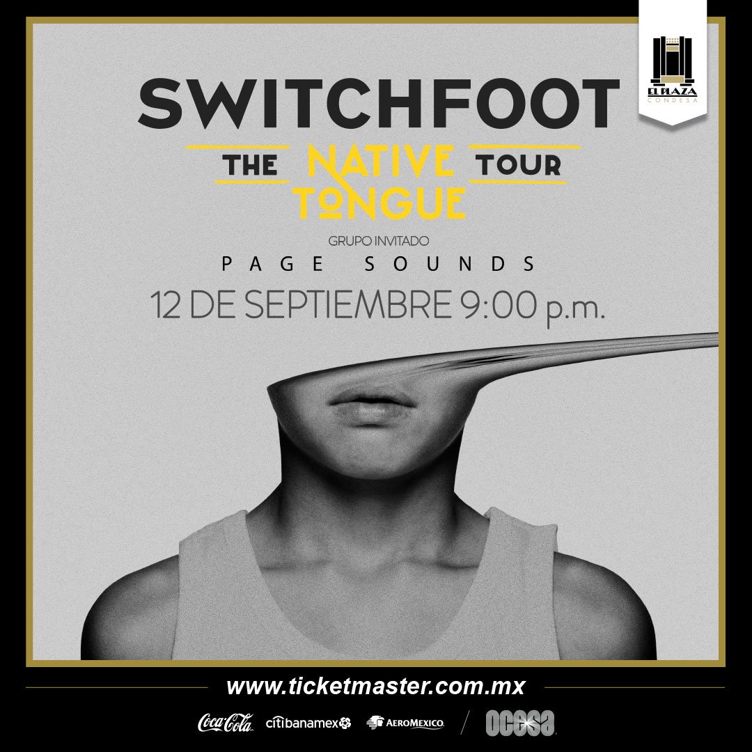 MeloMagazine's tweet photo. El proyecto nacional @pagesounds, encabezado por Carlos Metta será el encargado de calentar el escenario previo a la presentación de @switchfoot en @El_Plaza_ #CDMX #SwitchfootMx https://t.co/OU5ObKSoVo https://t.co/Z94huouxfe