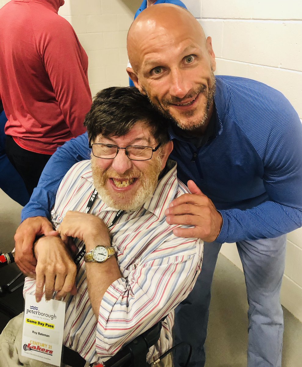petedalliday's tweet photo. Happy birthday to the legend Roy Bateman ! @Traceykelusky17 of the @PtboLakersLax is one of his many fans. #Turkey https://t.co/YMMZ8eZJrD