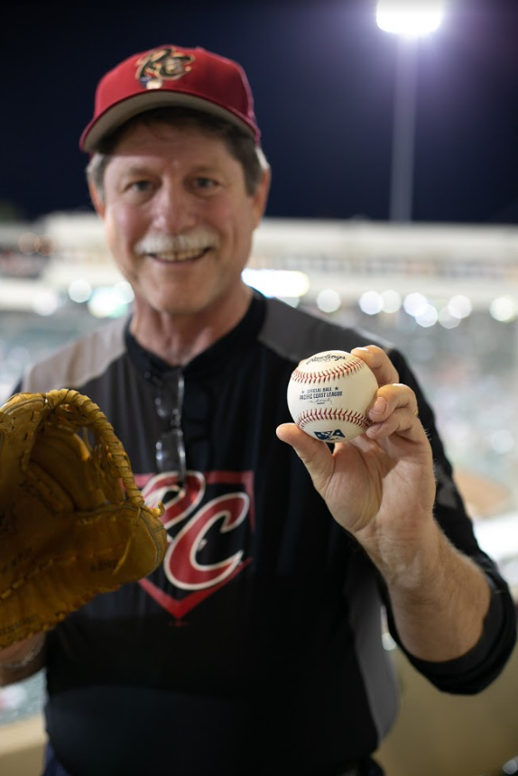 weintraub_law's tweet photo. #Congratulations to Michael Storz for your amazing catch of a foul ball last night at our @RiverCats Suite Night. This was the highlight of the night! Thanks to Carlos Campos for capturing this photo. 
#RiverCats #raleyfield #Sacramento #baseball #foulball https://t.co/8ee1Qvt4Qt