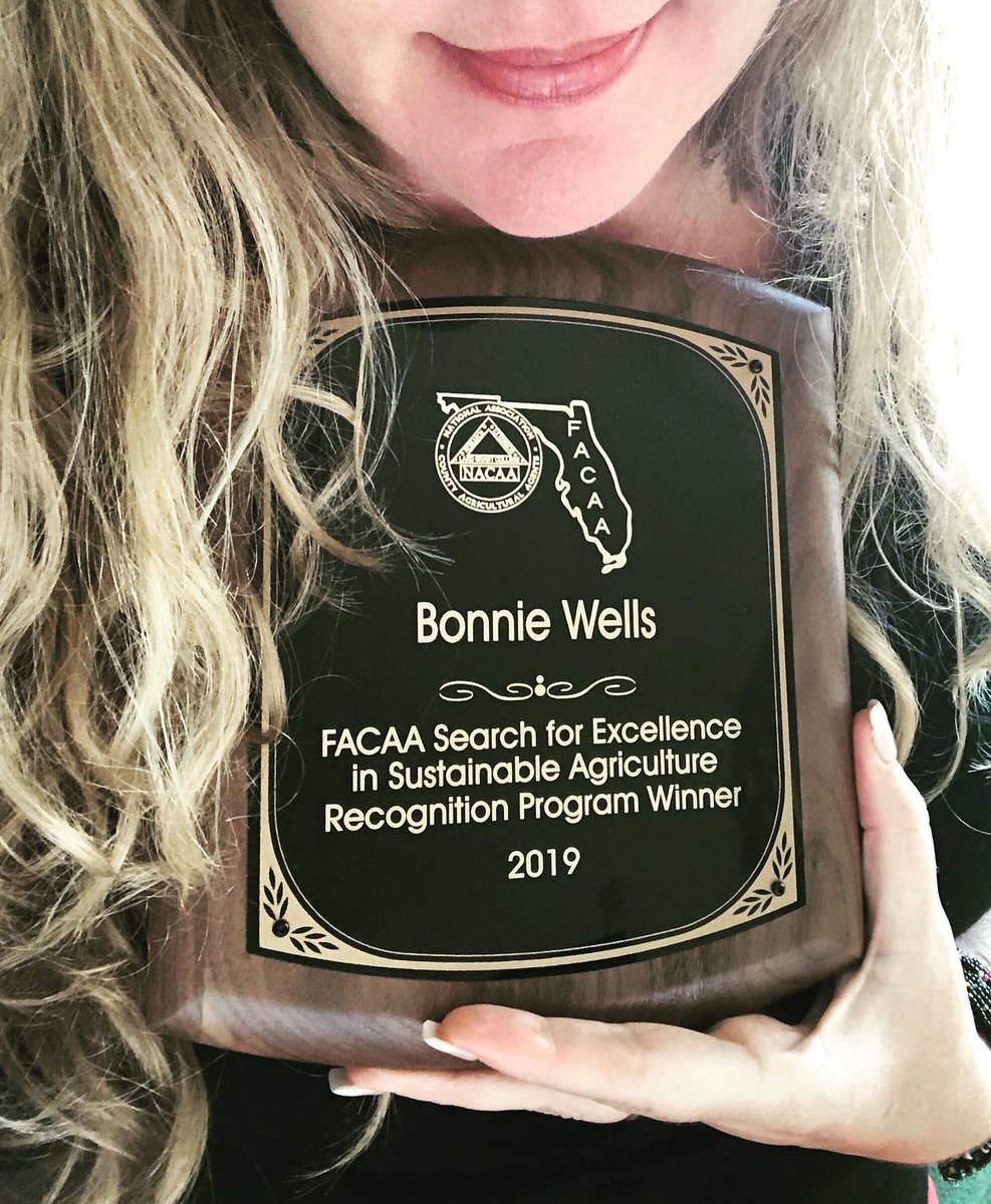 OsceolaPlantDr's tweet photo. Nice way to finish out my Agriculture Extension programs and transition into my new Horticulture ones. #happy #EPAF2019 @UF_IFAS https://t.co/g9lcHMLHKB