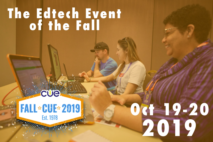 It's one of the highest quality #teaching and #edtech events on the West Coast. If you are rolling out 1:1 or struggling with #technology integration #FallCUE is the event for you! #teachers #classroom #WeAreCTA Register today: CUE.org/Fall