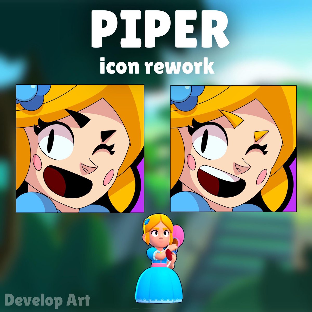 Dev On Twitter I Love Piper Remodel Still I Think This Can Make Icon Look More Polished